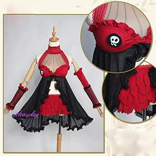 Amazon | Fate/EXTRA CCC Fate 遠坂 凛 コスプレ 衣装 赤いドレス とお